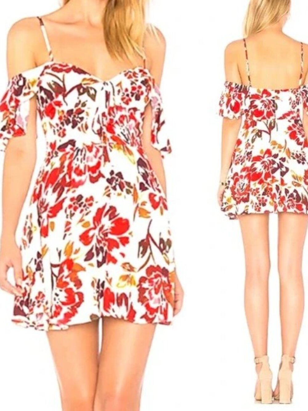 Lover's & Friends Floral  Off The Sholders Dress - Picture 4 of 16